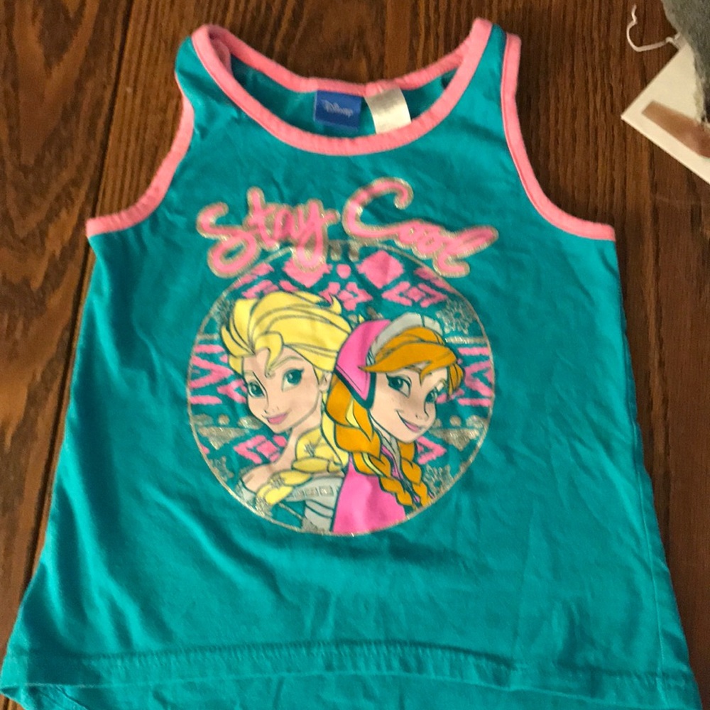 Girls disney frozen tank top